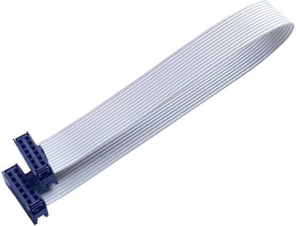 BKL Electronic 10120669 Flachbandkabel Rastermaß: 2.54 mm 12 x 0.08 mm² Grau 1 St.
