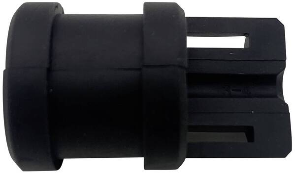 TRU COMPONENTS TC-KDT/Z 06 Kabeldurchführung geschlitzt Klemm-Ø (max.) 7 mm Thermoplastischer Kautschuk Schwarz 1 St.
