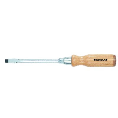 FORMAT - Schraubendreher mit Holzheft Schlitz 7x1,2x125mm