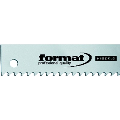 FORMAT - Maschinensägeblatt HSS 400x30x2mm, 6Z/"