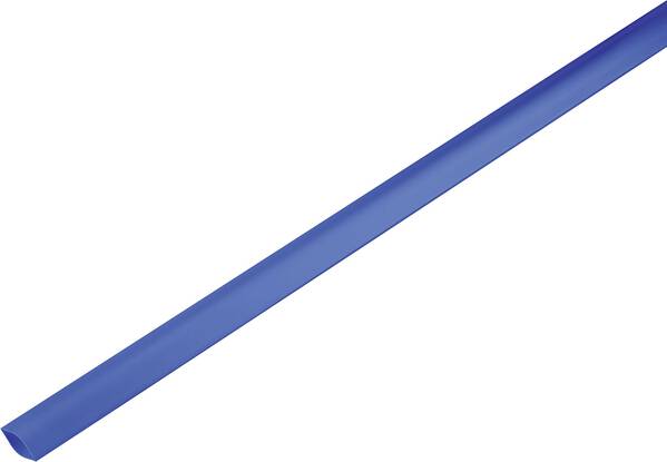 TRU COMPONENTS 1225520 Schrumpfschlauch ohne Kleber Blau 19 mm 9 mm Schrumpfrate:2:1 Meterware