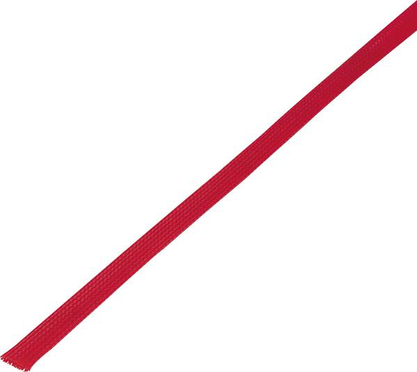 TRU COMPONENTS 1572525 CBBOX0814-RD Geflechtschlauch Rot PET 8 bis 14 mm 10 m