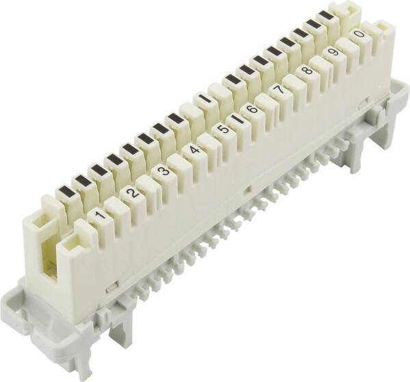 TRU COMPONENTS 1425908 LSA Plus 2 Weiß Inhalt: 1 St.