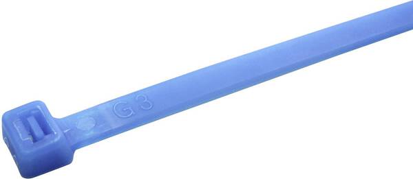 WKK 5467 5467 Kabelbinder 200 mm 3.60 mm Blau Hitzestabilisiert, UV-stabilisiert, chemische Beständigkeit, beständig geg