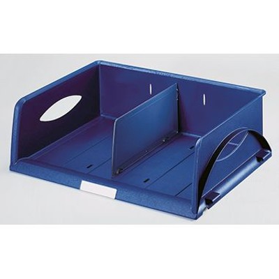 LEITZ® - Briefablage Sorty 52300035 DIN A4/C4 quer Polystyrol blau
