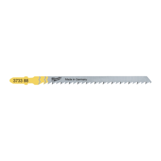 MILWAUKEE 105 x 4 mm verstärktes Blatt Stichsägeblatt Holz für präzise, gerade Schnitte