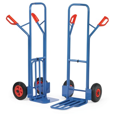 fetra® - Paketkarre K1326V, Vollgummireifen, Tragkraft 300kg