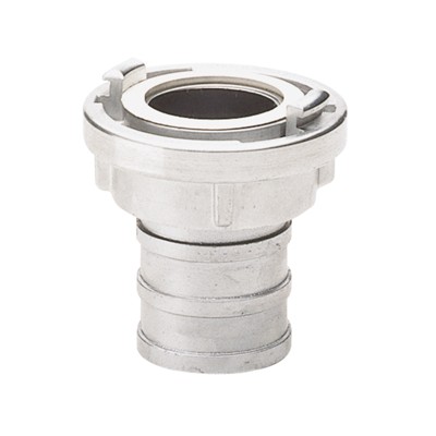 Storz Saug-/Druckkuppl., Stutz. lang, Alu geschm.,NBR,16bar,SLW 80mm, Knag. 89mm