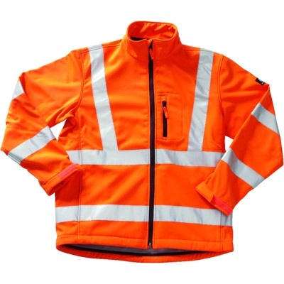 MASCOT® - Warnschutz-Softshelljacke Calgary 08005 48027 001, warnorange, Größe 4XL