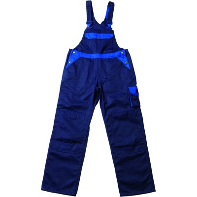 MASCOT® - Berufslatzhose Monza 00962-630, marineblau/kornblau, Größe C62, 90