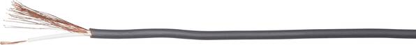 BKL Electronic 1106005 Audiokabel 1 x 0.1 mm² Schwarz Meterware