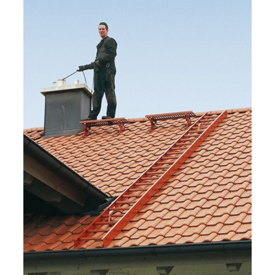 ZARGES - Dachleiter 7 Sprossen, Aluminium, B 340mm, L 2.000mm, anthrazitgrau