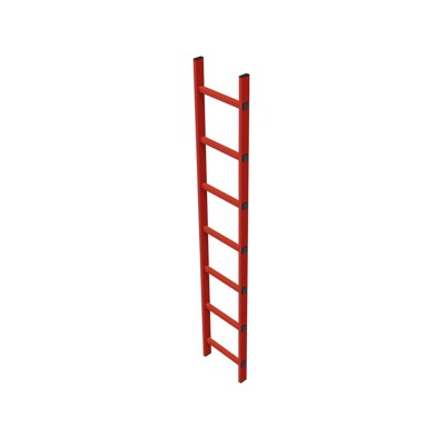 ZARGES - Schachtleiter GFK 11Sp, B innen 300 außen 350mm, L 3.080mm