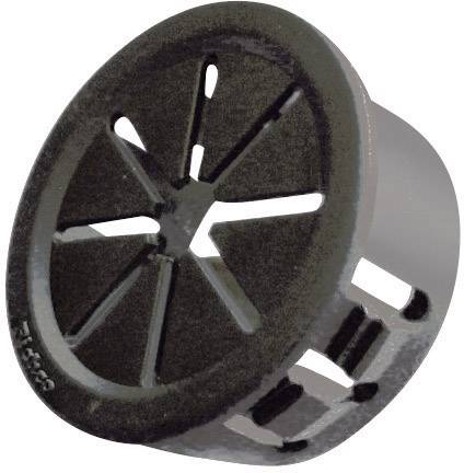 Richco PGSD-11 Kabeldurchführung Klemm-Ø (max.) 27 mm Plattenstärke (max.) 3.2 mm Polyamid Schwarz 1 St.