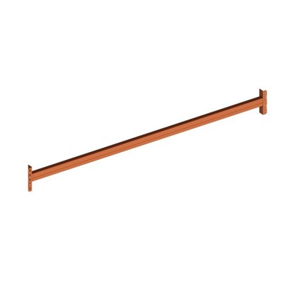 META® - Holm 2700x50x85 St RAL 2001 rotorange Profillagerregal Stiftgesichert 1550kg
