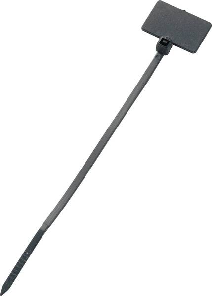 TRU COMPONENTS TE-6259736 Leitermarkierer Beschriftungsfläche: 20 x 13 mm Schwarz 1 St.