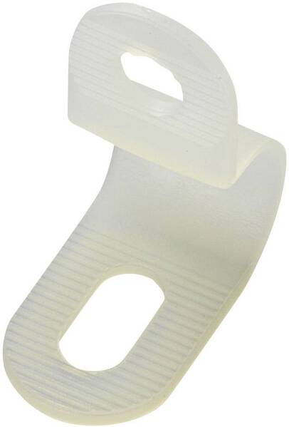 TRU COMPONENTS TC-PC-0406203 Befestigungsschelle schraubbar 1593106 Bündel-Ø-Bereich 6.40 mm (max) Weiß 1 St.