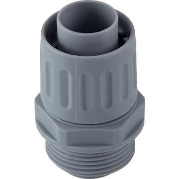 LAPP 55501410 SILVYN® LKI-M 16x1,5 SGY Schlauchverschraubung Silber-Grau (RAL 7001) M16 10 mm Gerade 1 St.