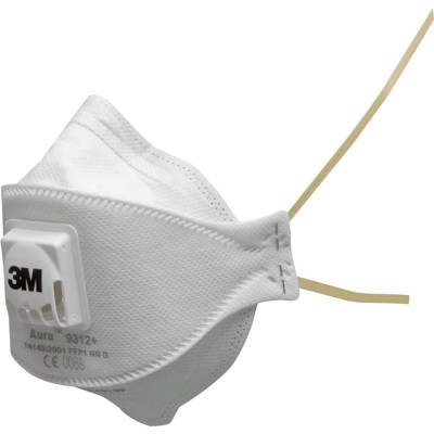3M™ - Aura™ Partikelmaske, FFP1, mit Ventil, 9312+