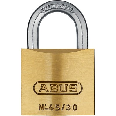 ABUS - AV-Vorhangschloss 45/30 SB, Messing massiv