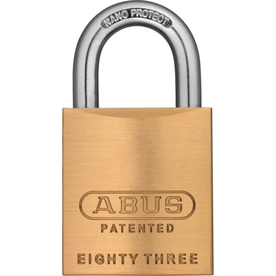 ABUS - AV-Vorhangschloss 83/45, Messing massiv