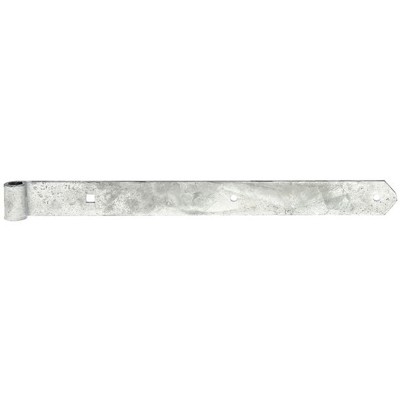 Alberts - Ladenband, gerade, Abschluss abgerundet, feuerverz., LxB 500x45 mm, Rolle Ø16 mm