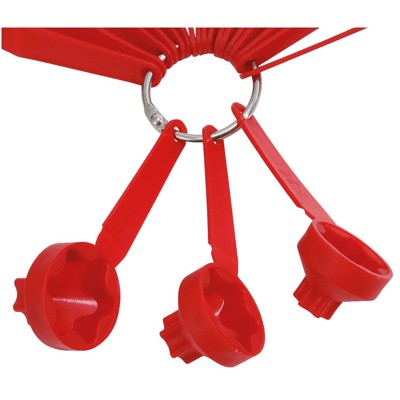 KSTOOLS® - Torx Lehre, 20-teilig, E1xT5-E30xT70