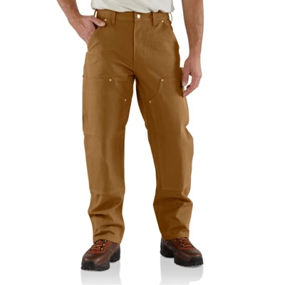 carhartt® - Herren Arbeitshose Loose Fit DUCK D. FRONT LOGGER PANT, braun, Größe W48/L32