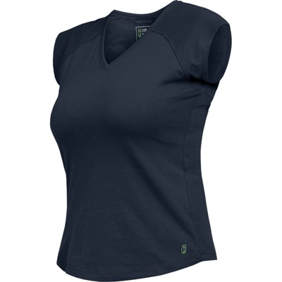 Leibwächter - Damen-T-Shirt-Flex-Line Marine, Größe 38