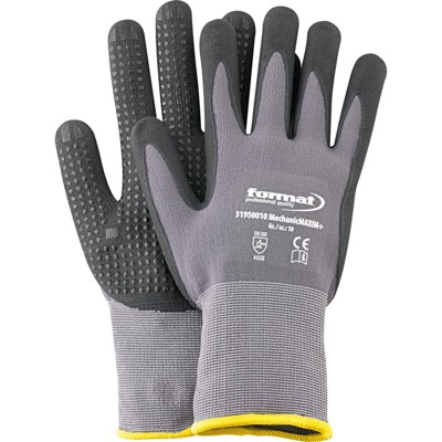 FORMAT - Handschuh Maxim+, mit Noppen, Größe 10