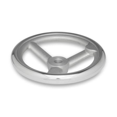 Ganter Norm® - 950-AL-100-B10-A Handräder, Aluminium, Gusseisen