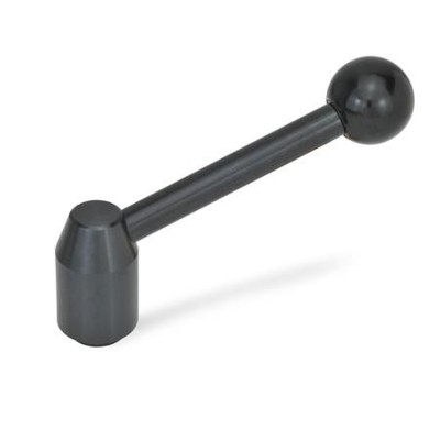 Ganter Norm® - 212.3-24-M8-E Verstellbare Spannhebel, Innengewinde, Stahl