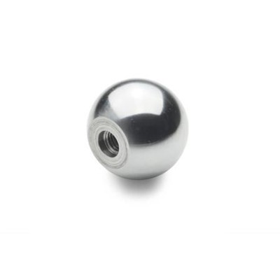 Ganter Norm® - 319-ST-25-M6-C Kugelknöpfe Stahl, Aluminium