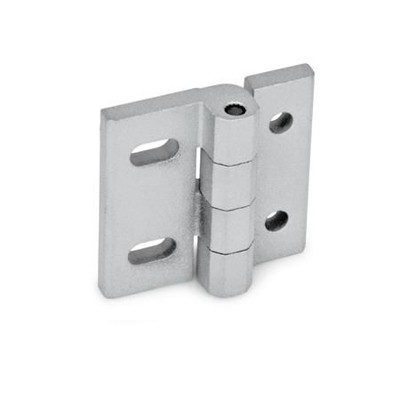 Ganter Norm® - 235-ZD-68-65-DB-SR Scharniere, justierbar, Zink-Druckguss