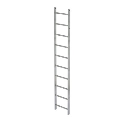 MUNK Günzburger Steigtechnik - Leiternteil, 10 Spr., L 2800mm, B 520mm, Stahl verzinkt