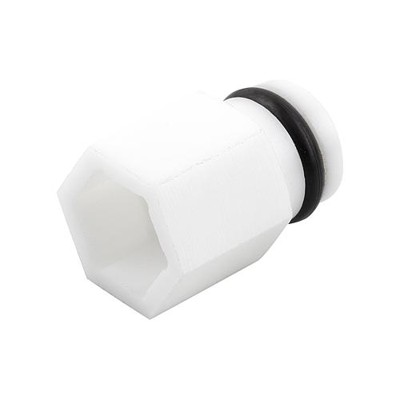 KIPP - SCHONEINSATZ FÜR STECKNUSS MIT O-RING, PET NATUR, SW=16, SW1=13