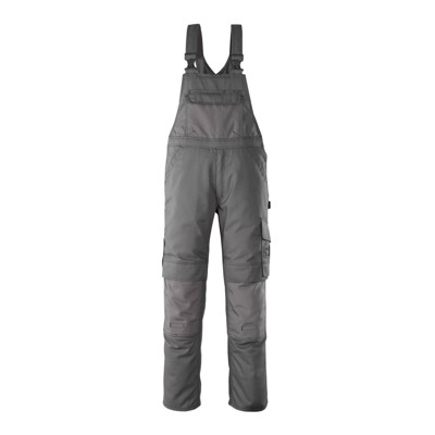 MASCOT® - Orense Latzhose mit Knietaschen HARDWEAR, Anthrazit, Größe 76C56