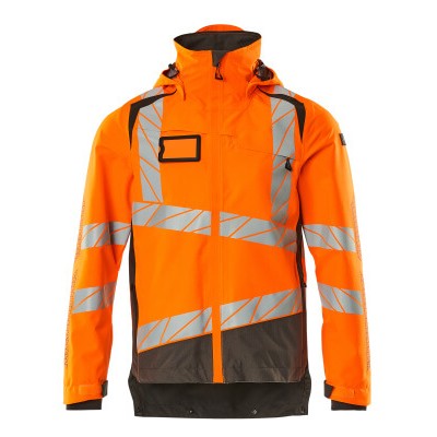 MASCOT® - Hard Shell Jacke ACCELERATE SAFE, hi-vis Orange/Dunkelanthrazit, Größe 2XL
