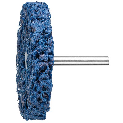 PFERD - POLICLEAN PLUS PCLZY Reinigungsvlies Ø 75x13 mm Schaft-Ø 6 mm für grobe Reinigungsarbeiten