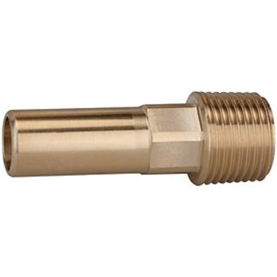 RIEGLER® - Einschraubstutzen, Messing, 1 BSP, für Rohr Außen-ø 28mm