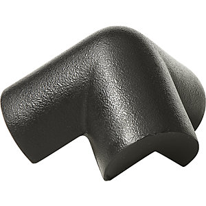 Knuffi® Schutzecke, Typ A, 3D, VE 4 Stk, schwarz.