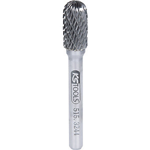HM Walzenrund-Frässtift Form C, silber, Ø 3 mm.