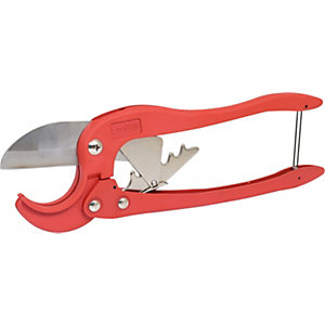Kunststoff-Rohrschere, Klinge aus Edelstahl, für Ø 0 - 63,0 mm.