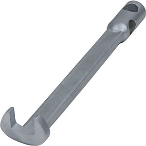 Klauenschlüssel, ohne Drehstift, 19 mm.