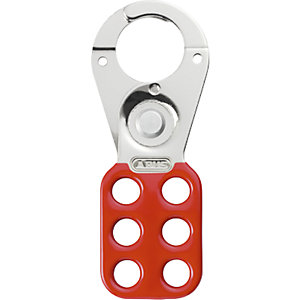 Lockout Hauptschalter-Verriegelung H701, Stahl, VE 12 Stk, rot.