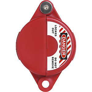 Handrad-Verriegelung, V303, für Durchgangsventile 1'' - 2,5'', rot.