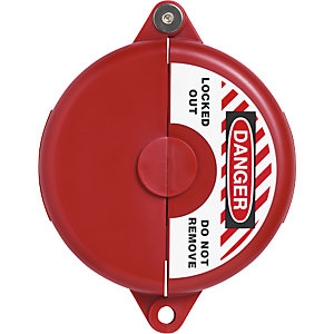 Handrad-Verriegelung, V305, für Durchgangsventile 2,5'' - 5'', rot.