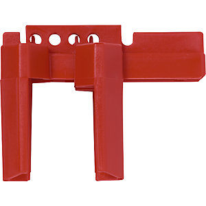 Kugelventil-Verriegelung V442, Polypropylen (PP), rot.